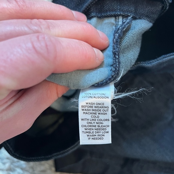 2/$30 - Loft - Dark Wash Jean Shorts - Picture 3 of 7